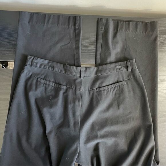 Old Navy Stretch Black Rayon Blend Trouser, 14 Long - Picture 6 of 9